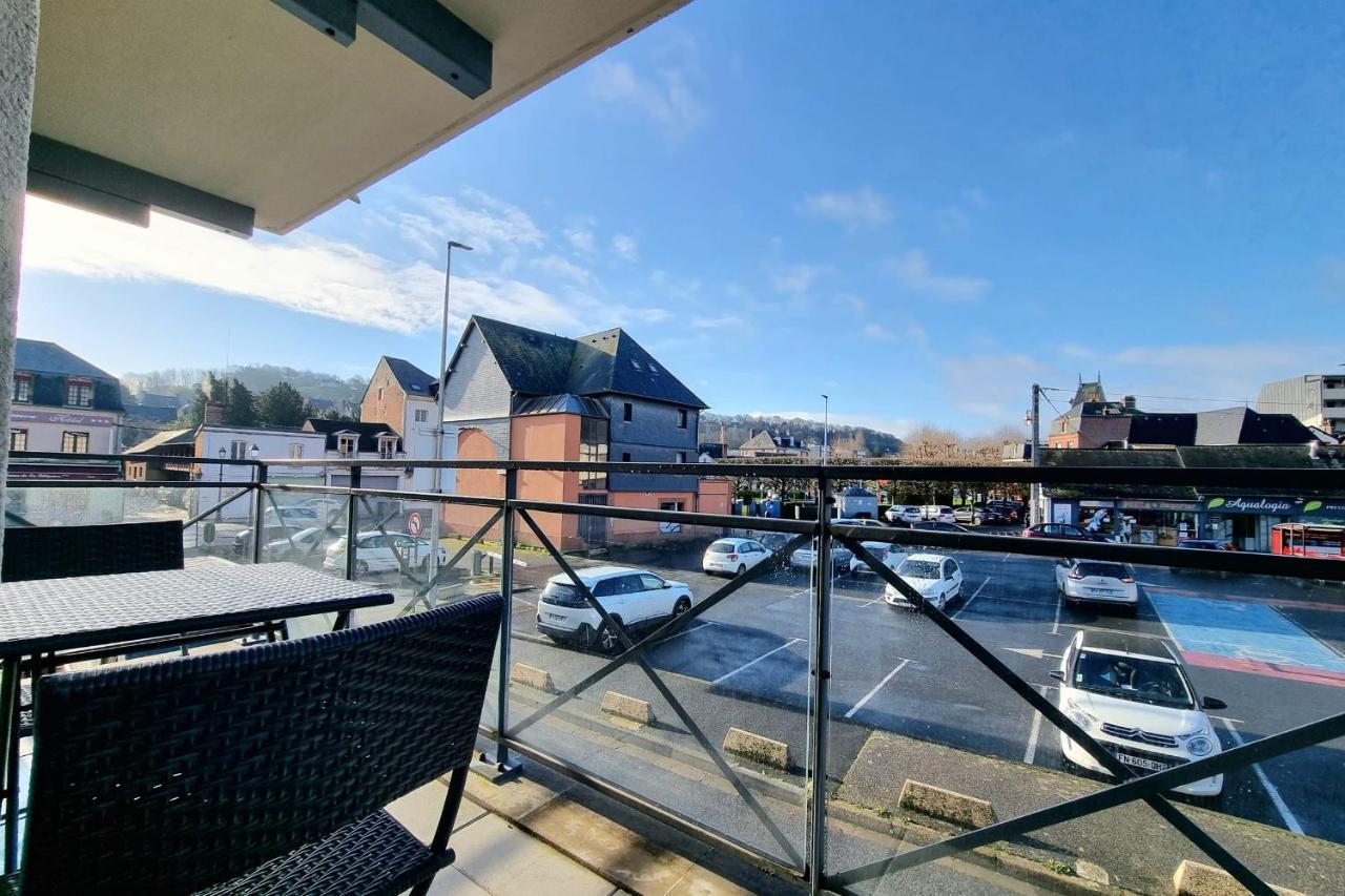 Chez Lou Et Dan 4p With Balcony Elevator And Secure Parking Honfleur